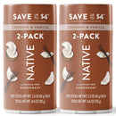 Native Cashmere & Rain Twin Deodorant Bundle Pack 2 x 2.3 oz Infinity Warehouse