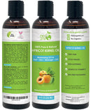 Apricot Kernel Oil (8oz x 2 Pack) 100% Pure, Natural & Cold-Pressed Apricot Oil - Ideal for Massage, Cooking and Aromatherapy- Rich in Vitamin A Sky Organics Store
