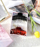 DAYAMY Big Plastic Hair Claw Clips For Thick Hair, 4.3 Inch Claw Hair Clips for Women and Girls Strong Hold on Shower and Banquet (Banana Hair Claw Clips) DAYAMY