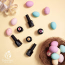Beetles Gel Nail Polish Set, Marshmallow Collection Spring Summer Pastel Nude Pink Blue 6 Colors Soak Off Gel Polish Kit Gift for Women beetles Gel Polish