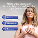 MitoQ Triple Magnesium Complex | Magnesium Glycinate, Taurinate, Oxide with GABA for Heart Health, Stress Management, & Deeper Sleep | High Absorption | 90 Capsules Infinity Warehouse