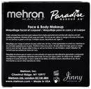 Mehron Makeup Paradise Makeup AQ Face & Body Paint (1.4 oz) (Dark Brown) Mehron