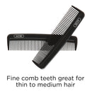 GOODY Ace Classic Pocket Hair Comb, 6 Count GOODY