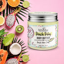 Bella and Bear Beach Baby Body Butter - Moisturizing Shea Cream for Women - Vegan, Cruelty-Free, Oil-Free, Sulfate-Free - Helps Prevents Pregnancy Stretch Marks - Tropical Fragrance - 6.76-oz. Tub Bella and Bear