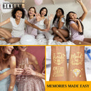 30pc Bachelorette Party Tattoos | Bride Tattoo | Perforated Temporary Metallic Gold Tattoos | Bachelorette Party Decorations | Bridesmaid Gift | Bride to Be Favor Bengum