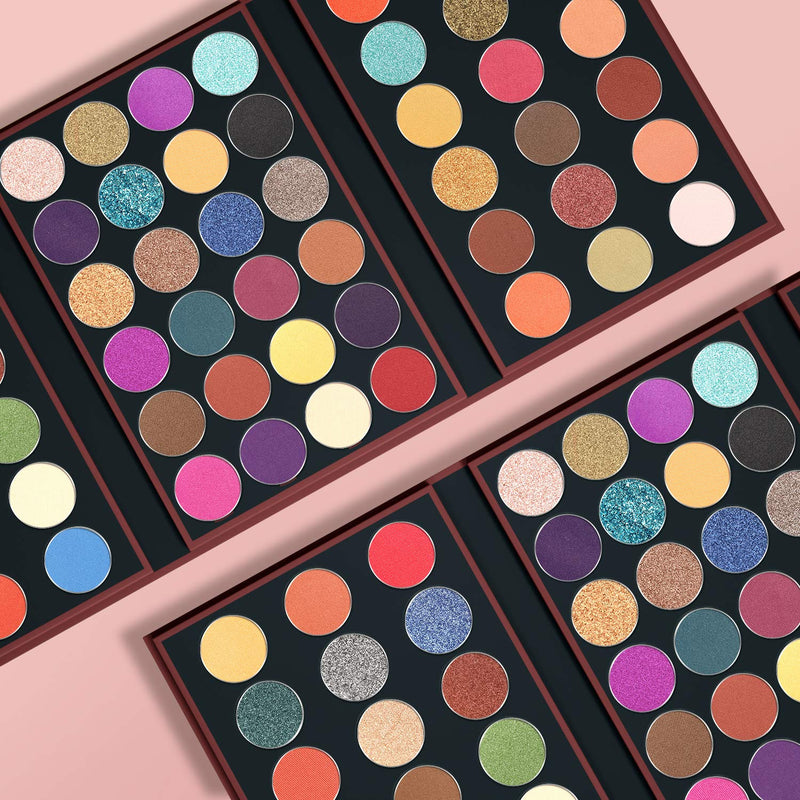 EYESEEK Eyeshadow Palette Glitter Pro 60 Colors Colorful Eye Shadow Makeup Palette High Pigmented Matte And Sparke Glitter Eyeshadow Pallet Easy To Blend Shimmer Eyeshadow Powder Valentines Day Gifts for Her EYESEEK