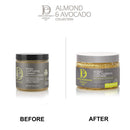Design Essentials Natural Honey Gold Curl Forming Custard Infused with Almond, Avocado, Honey & Chamomile for Intense Shine, Medium Hold and Definition, 12 Fl Oz Design Essentials