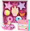 Bath Bombs Unicorns Gifts for Girls 7PCS Bath Bomb Gift Set with Natural Essential Oils Great Valentines Birthday Gift for Girls Kids Women JoltMemori Store