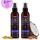 HASK CURL CARE Curl Shaping Jelly 2 Piece Bundle- vegan formula, cruelty free, color safe, gluten-free, sulfate-free, paraben-free HASK