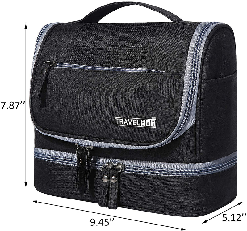 Hanging Travel Toiletry Bag Makeup Organizers Waterproof Cosmetic Bag Bathroom Shower Storage Bag Dop Kit for Men Women JUMENG