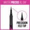 Maybelline Eyestudio Master Precise All Day Liquid Eyeliner, Forest Brown, 0.034 Ounce Maybelline New York