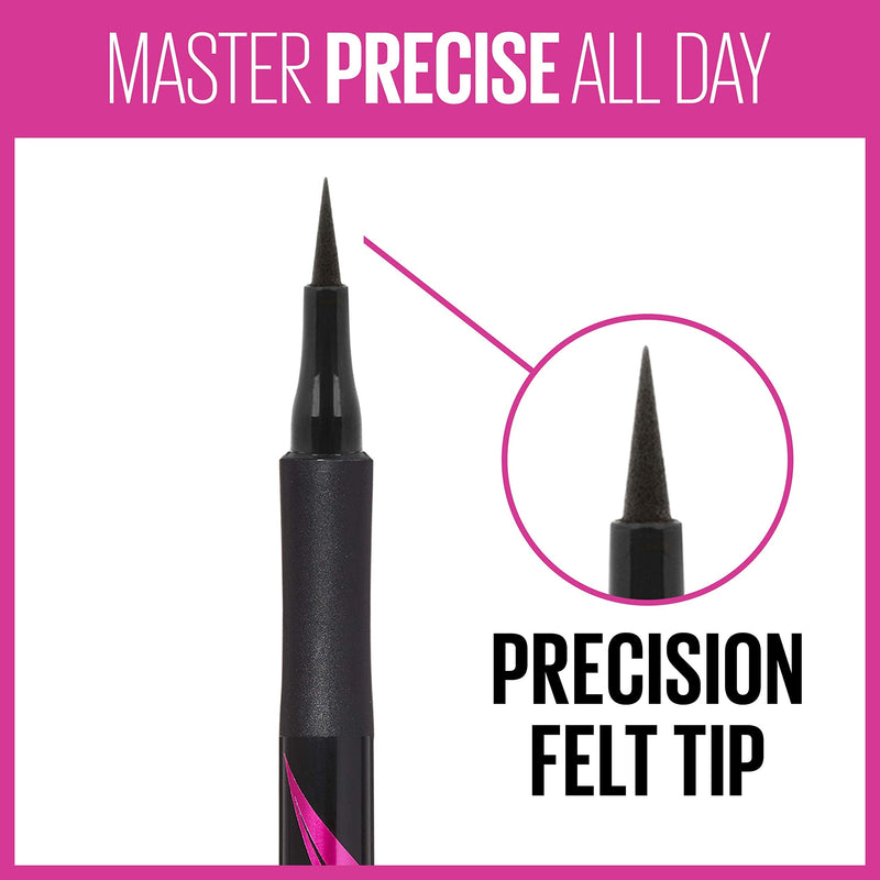Maybelline Eyestudio Master Precise All Day Liquid Eyeliner, Forest Brown, 0.034 Ounce Maybelline New York