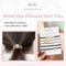 By Lilla Downtown Mini Stack Elastic Hair Ties and Bracelets | Set of 5 Hair Tie-Bracelets | Hair Accessories for Women | No Crease Hair Ties & Women’s Bracelets (Black / Gold / Nude / Brown) By Lilla