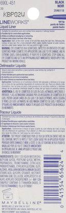 Maybelline Lineworks Liquid Eyeliner Black 451 Maybelline New York