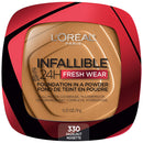 L'Oreal Paris Infallible Fresh Wear Foundation in a Powder, Up to 24H Wear, Hazelnut, 0.31 oz. L'Oreal Paris Store
