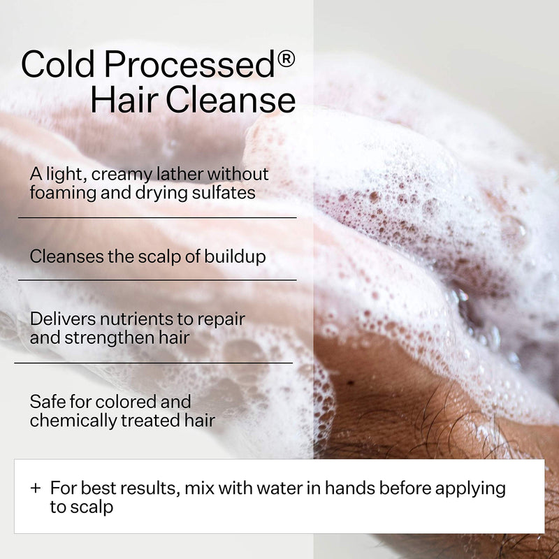 Act+Acre Cold Processed Hair Cleanse Clarifying Shampoo for Build Up - Sulfate Free Hair Treatment Gentle Shampoo with Moringa Oil to Moisturize and Strengthen Dry and Damaged Hair (3 Fluid Ounces) ACT+ ACRE