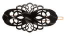 France Luxe Chicago Tige Boule Barrette - Nacro Black France Luxe