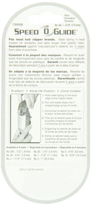 Speed-O-Guide SPG0517 Clipper Comb, Red Speed O Guide