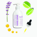 Sapadilla Sweet Lavender + Lime Biodegradable Liquid Hand Soap Pump, 12 Ounce, (Pack of 1) Sapadilla