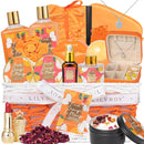 19 Pcs Rose Gifts Spa Gift Set Bath and Body Gifts Basket Set For Women Bath Spa Gift Baskets Set for Women Mom Mothers Day Christmas Birthday Valentines Gifts Spa Kit for Women Mom Gift