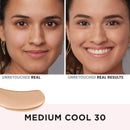 IT Cosmetics Your Skin But Better Foundation + Skincare, Medium Cool 30 - Hydrating Coverage - Minimizes Pores & Imperfections, Natural Radiant Finish - With Hyaluronic Acid - 1.0 fl oz It Cosmetics