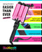 Babe Waves Jumbo Hair Curling Wand | Triple Barrel Waving Iron | Trademark Beauty Dual Voltage Hair Waver with 32mm Barrels Babe Waves Store