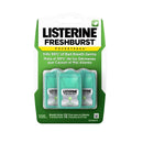 Listerine Freshburst Pocketpaks Breath Strips, Dissolving Breath Freshener Strips Kill 99% of Germs that Cause Bad Breath, Portable for On-the-Go, Minty Flavor, 3 packs of 24-strips Each Listerine