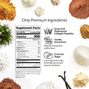 ProMix Nutrition Hydrolyzed Collagen Peptides Protein - Type 1 & 3 Grass Fed Collagen, Organic Coconut Sugar, Vanilla - 2.5 Pound (Pack of 1) Infinity Warehouse