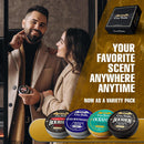 Handy Hound Occo Bobbo Solid Cologne for Men Samples Set - Men's Cologne Gift Set - Travel Size (4) .5 oz tins Infinity Warehouse