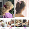 Scrunchies Hair Ties Accessories for Girls Women's Hair Big Velvet Cute Scrunchy Large Jumbo Giant Huge Scrunchie Bulk Pack Hairbands For Thick Curly Hair No Crease Soft Elastic Hair Bands Ivyu