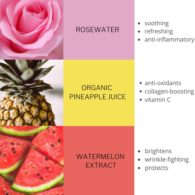 Spellbinder Makeup Setting Spray by True + Luscious - (4oz) Infused with Organic Pineapple Juice, Rosewater, & Botanicals - Lasting Wear up to 16 Hours - Natural-Matte Finish - Full Size 4 oz / 118 ml True + Luscious