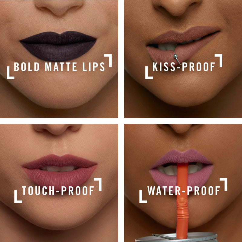 Rimmel Stay Matte Liquid Lip Colour, Troublemaker (1 Count) Rimmel