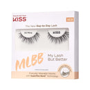 KISS MLBB My Lash But Better Everyday Wearable Volume False Eyelashes with Superfine Band Technology, Easy To Apply, Reusable, Cruelty-Free, Contact Lens Friendly, Style All Mine, 1 Pair KISS