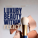 BERRY GOODS 12-Piece Makeup Brush Set with Microcrystalline Silk Fibers – Ultra-Soft, Vegan & Cruelty-Free Face & Eye Brushes with Travel Case (BERRY Blue) Infinity Warehouse
