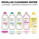 Garnier SkinActive Micellar Cleansing Water with Vitamin C, to Cleanse Skin, Remove Makeup, and Brighten Dull Skin, 13.5 Fl Oz (Packaging May Vary) Garnier SkinCare