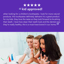 Hello Juicy Grape Flavor Kids Fluoride Toothpaste, Anticavity, Vegan, SLS Free, Gluten Free, For Ages 2 and Up, 4.2 Ounce (Pack of 4) hello
