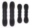 Styla Hair Black Magic Hair Bun Maker 4 Pack (2 Small, 2 Large) Foam Sponge Buns Shaper Accessories Strong Flexible Reusable Bun Twister for Updo’s, Ballet Buns, French Twist, Waves & more! Styla Hair