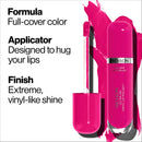 Revlon Ultra HD Vinyl Lip Polish, Liquid Lipstick, So Shady, Violet Brown Gloss REVLON