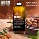 Botanic Hearth Argan Shampoo, Hydrating & Volumizing, Sulfate & Paraben Free, All Hair Types & Color Treated Hair, Men and Women 16 fl oz Botanic Hearth Store