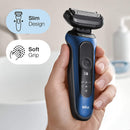 Braun Electric Razor for Men, Series 6 6020s SensoFlex Electric Foil Shaver with Precision Beard Trimmer, Rechargeable, Wet & Dry Foil Shaver with Travel Case Braun