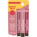 Burt's Bees Lip Shimmer Pink Collection, Tinted Lip Balm Stick, Moisturizing for All Day Hydration with Natural Glowy Pigmented Finish & Buildable Color, 3 Shades; Value Pack, 3 Tubes x 0.09 Oz Infinity Warehouse