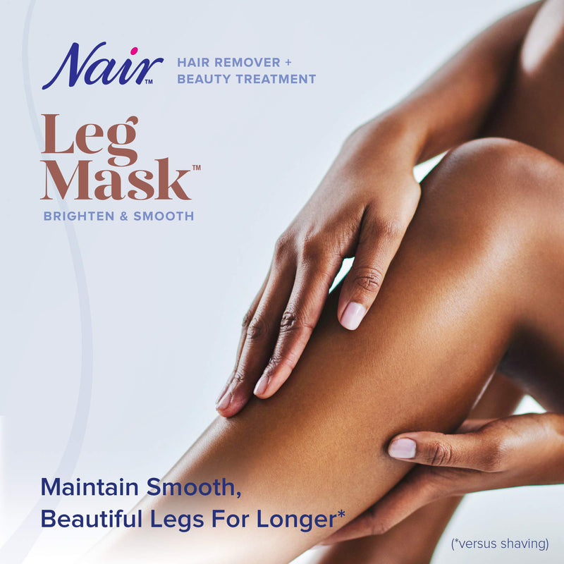Nair Hair Remover & Beauty Treatment Charcoal Clay Leg Mask 8.0oz Nair