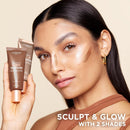 L’Oréal Paris True Match Lumi Glotion Medium and Deep Bundle, Highlighter and Bronzer For Radiant Glow, Pack of 2 Infinity Warehouse