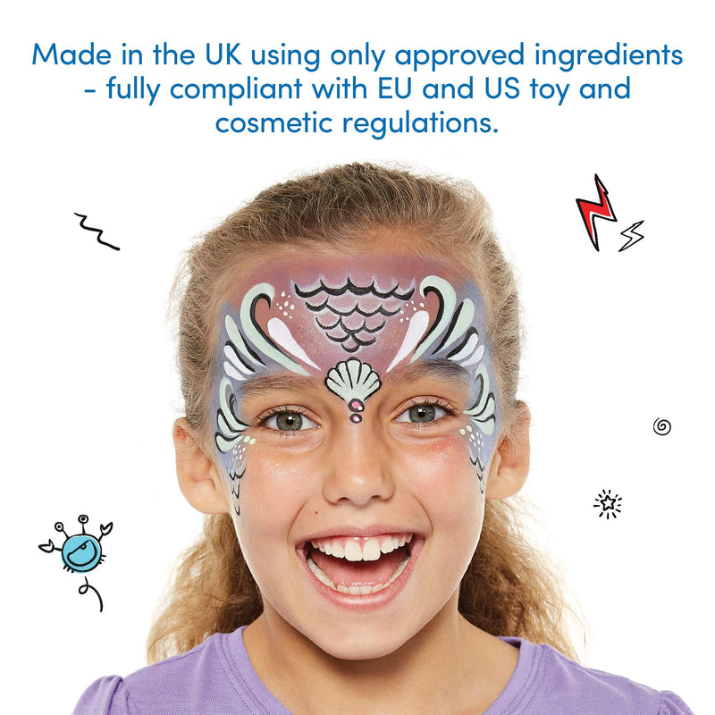 Snazaroo Face and Body Paint Glitter Dust, 12ml, Red Gold Snazaroo