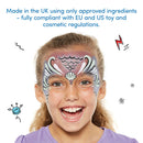 Snazaroo Face and Body Paint Glitter Dust, 12ml, Red Gold Snazaroo