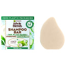 Garnier Whole Blends Hydrating Shampoo Bar for Normal Hair, Zero Plastic Packaging, Free of Preservatives, Sulfates, Silicones, Soap & Dye, with Coconut Oil & Aloe Vera, 2 Oz Garnier
