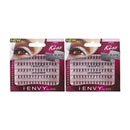 Kiss I Envy Luxe Black Medium Lashes Black (2 Pack) KISS