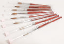 Professional 100% Real Kolinsky Acrylic Nail Brush for Gel 3D Powder Designs Nail Art Manicure Pedicure Wooden Handle High Quality (