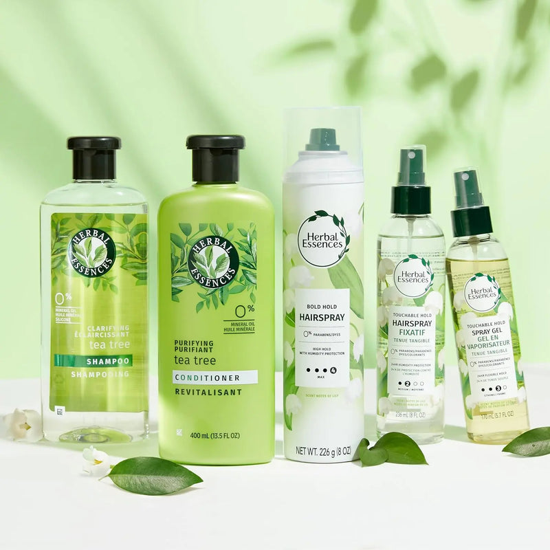 Herbal Essences Hair Spray Gel for Curly Hair, Styling Gel for Women, Touchable Hold, 5.7 Fl Oz (Pack of 3) Infinity Warehouse