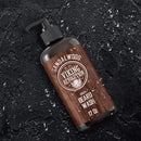 Beard Wash Shampoo w/Argan & Jojoba Oils - Softens & Strengthens - Sandalwood Scent - Beard Shampoo w/Beard Oil (17 oz Shampoo) Viking Revolution